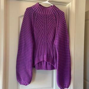 Free people sweater.